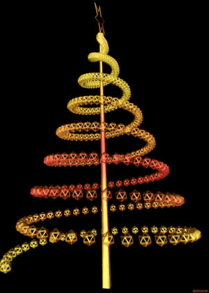 christmas tree,abstract,geometric