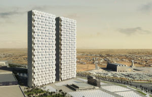 architecture,facade,rex,middle east,dynamic architecture,media tower