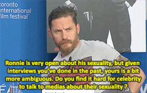 tom calm down lmao,wow,tom hardy,legend,mad max,i would never go out of my house if i were this guy