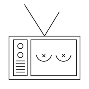 free the nipple,breasts,boob,tv,television,black and white,illustration,censorship,emma darvick,icon design,line work,boobtube,if you can dodge a wrench you can dodge a ball,if you can dodge a wrench you can d