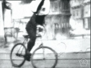 bycicle,art,film,black and white,vintage,trick,open knowledge,okkult,digital humanities,excerpts,fix,edison,100th post,rochellefairdale