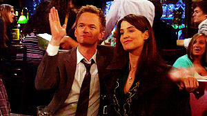 following,how i met your mother,high five,barney and robin,himym