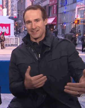 nfl,g,new orleans saints,drew brees,look at how precious he is,ugh pls stop,hes talking about fantasy football or something idk