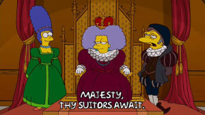 marge simpson,episode 20,season 20,queen,selma bouvier,20x20,moe syzslak,it was not yes i can