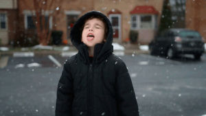 snow,cinemagraph,winter,kid,snowing,snowflakes