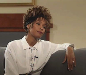 whitney houston,bored,not interested,interview,whatever