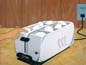 cartoon,chicken,egg,eggs,chicks,toaster