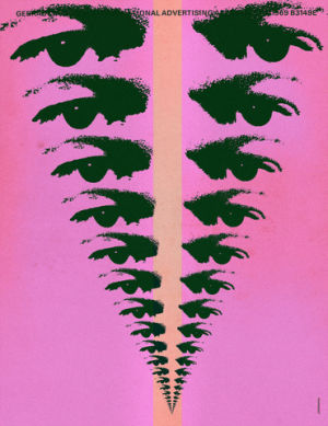 eye,infinity,sixties,graphic,design,eyes,poland,graphic design,konczakowski,1969,art,infinite,60s,advertising,polish
