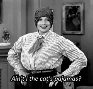 i love lucy,lucille ball,1950s,aint i the cats pajamas