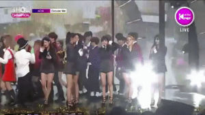 hyejeong,kpop,jimin,aoa,mina,excuse me,choa,yuna,seolhyun,show champion,thank your lucky stars,k pop