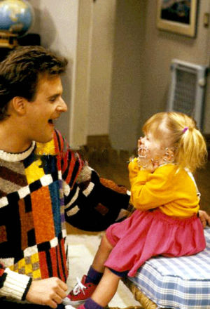cute baby,full house,michelle tanner,mary kate olsen,dave coulier