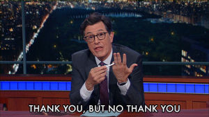 dating,married,stephen colbert,late show,no thank you,wedding ring