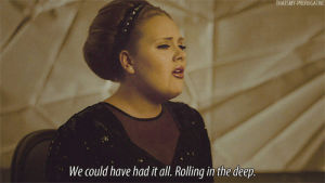 adele,rolling in the deep