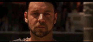 gladiator,dying,faint,russell crowe,dead