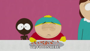 angry,eric cartman,throw,liane cartman,dish