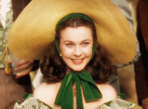 scarlett ohara,vivien leigh,gone with the wind,vintage,1930s,disappointed