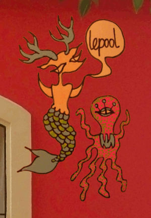 illustration,deer,squid,cephalopod,hartlepool