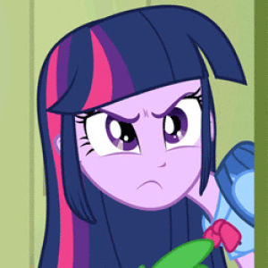 twilight sparkle,equestria girls,my little pony,my little pony equestria girls,spike,growl,glare,angry,mad,anger,mlp,judging you,growling,glaring