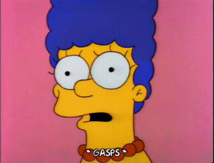 season 3,marge simpson,episode 22,scared,shocked,3x22,dont forget