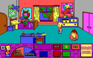 bart,gaming,trippy,game,psychedelic,colorful,colors,video game,acid,lsd,neon,bright,simpsons