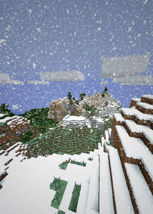 minecraft,gaming,snow,scenery,jisu