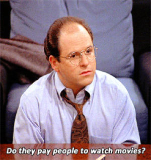 george costanza,seinfeld,jason alexander,ideal job,me this is me