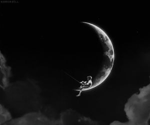tumblr,preto e branco,dreamworks moon,photo,photos,dreamworks,luna,dream words