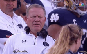 notre dame,what are you doing,brian kelly,wtf,college football,cfb,ncaa football