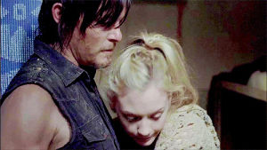 daryl dixon,the walking dead,beth greene,i will go down with this ship