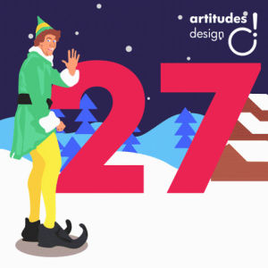 27,artitudes,artitudes design,elf,buddy,buddy the elf,day 27
