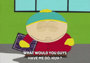 eric cartman,mad,upset,book