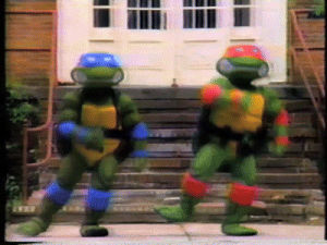 teenage mutant ninja turtles,art,artists on tumblr,dancing,90s,preston spurlock,found foo