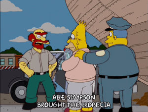 groundskeeper willie,episode 6,angry,season 16,chief wiggum,grampa simpson,cop,arrested,16x06