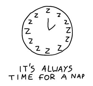 sleeping,zzz,art,animation,artists on tumblr,illustration,sleep,clock,nap,napping,wall clock,time for a nap