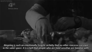 black and white,tv show,bw,hell,my mad fat diary,triggering,random quote