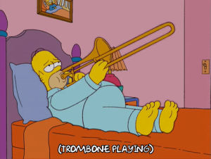 sad trombone,trombone,homer simpson,season 16,episode 7,16x07