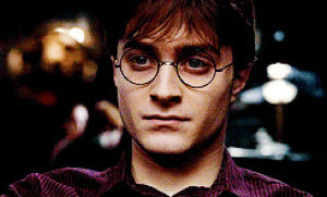 thinking,glasses,harry potter,movies,daniel radcliffe
