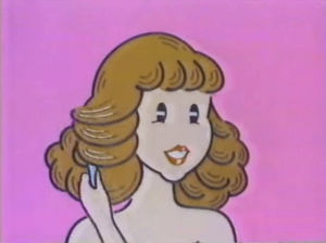 animation,80s,cartoon,pink,vhs,1980s,brush,hair brush