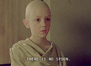 there is no spoon,the matrix