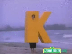 k,letter k,sesame street