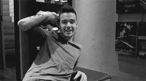 liam payne,black and white,smile,one direction,boy,1d,liam,payne,1d blog,one direction blog,direcitoner
