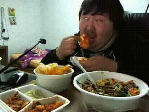 obese,eat,eat your emotions,asian food,eat your feelings,fat,comfort eating
