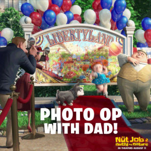 fathers day,dad,the nut job,photo op,nut job,the nut job 2,nut job 2