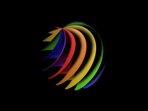 rainbow,spectrum,colours,cinema4d,c4d,spirals