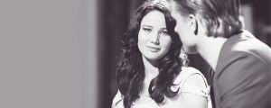 love,black and white,jennifer lawrence,the hunger games,katniss everdeen,josh hutcherson,hunger games,simple,peeta mellark