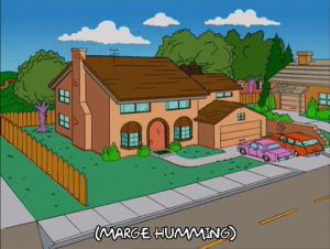 episode 12,car,day,season 17,sky,street,17x12,lawn,simpsons home,simpsons house,station wagon