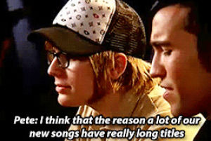 fall out boy,fob,patrick stump,pete wentz,this is sooo old