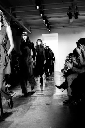 fashion,womenswear,milk made,fashion show,black and white,nyfw,new york fashion week,madefw,marissa webb