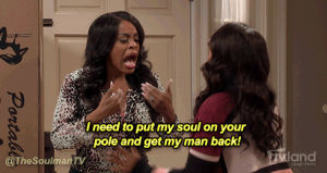 funny,season 4,man,tv land,soul,pole,sitcom,niecy nash,cedric the entertainer,the soul man,live episode,i need to put my soul on your pole and get my man back