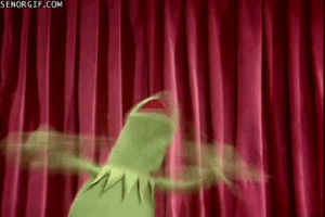 kermit the frog,applause,happy dance,tv